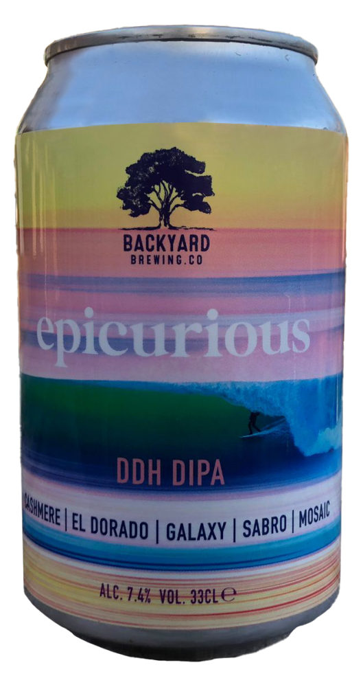 Backyard Brewing Co - Epicurious DDH DIPA 7.4%